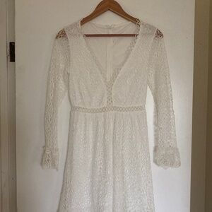 White Baby Doll Dress